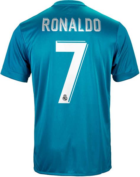 blue cristiano ronaldo real madrid jersey